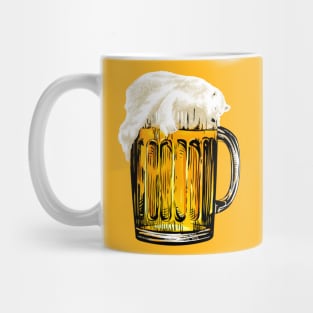 Bear on Beer Mug